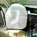 Car Steering Wheel Sunshade Cover Sunscreen Block Heat Insulation Aluminum Film