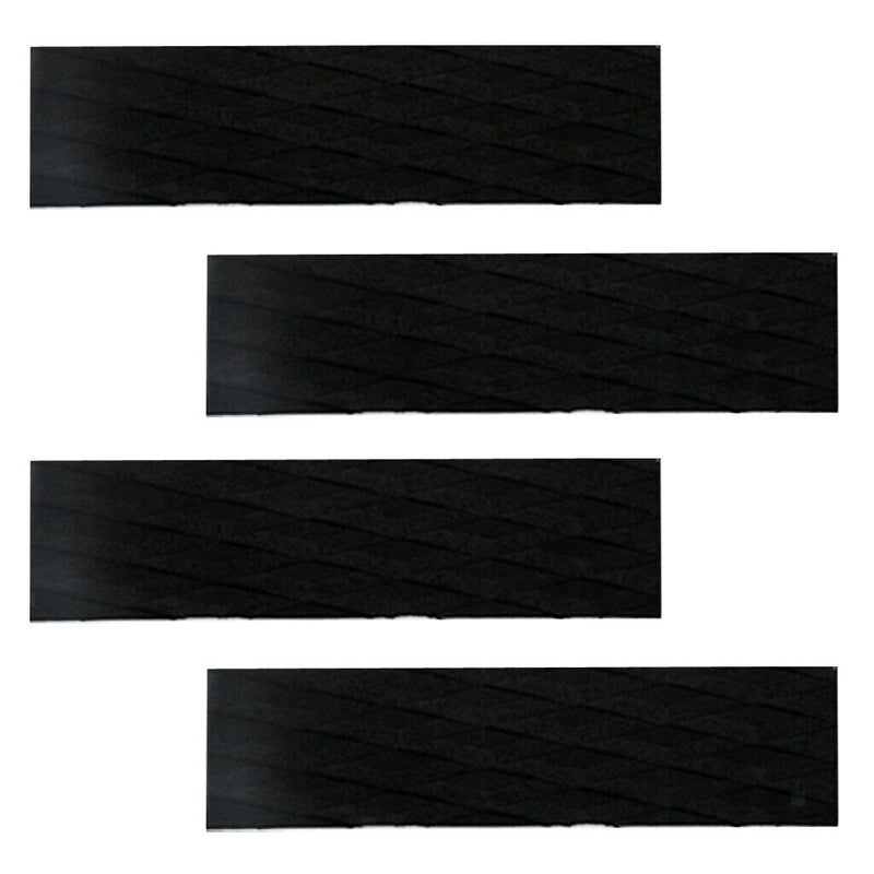 8 Pieces EVA Skimboard Traction Pad Deck Bar Grip Tail Pad Surfboard Shortboard
