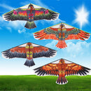 1PC Flat Eagle Bird Kite Children Flying Bird Kites Outdoor Garden Toys LJ
