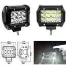 4 inch 36W Square LED Work Light Bar Beam Spot Offroad Driving Fog Lamps S XTZ