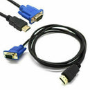 1080P HDMI Male to VGA Male Video Converter Adapter Cable for CPU to Monitor
