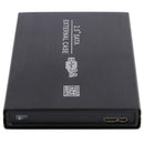 2.5 inch Brushed Alloy Hard Disk Case USB3.0 SATA HDD Case with Cooling Grille