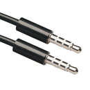 2 x 3.5mm Male to Male Car AUX Auxiliary Cord Stereo Audio Cable 3Ft