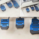 2pcs Manual Nonslip Car Auto Accelerator Brake Clutch Foot Pedal Mat Pad Cover