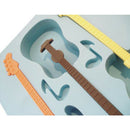 1PC Silicone Guitar Shaped Cube Trays Ice Candy Mold Maker Bar Drinking Tools