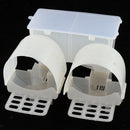 Unique Bird Poultry Feeder Plastic Food Container Parrot Pigeon Splash Proof