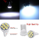 10X T10 8SMD 1206 White LED Interior Show Wide License Plate Light Bulb LampJC.