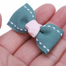 5 Pcs Cute Baby Girls Hair Clips Handmade Fabric Bowknot Crown Hairpins Tod