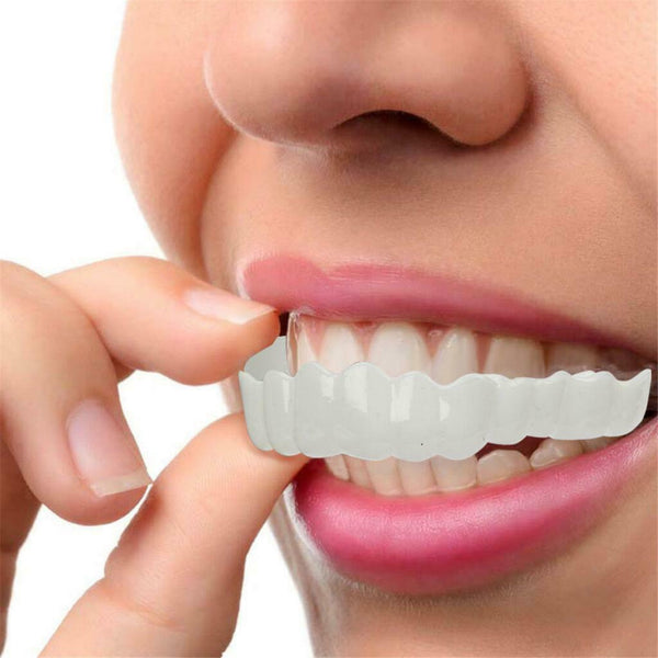2pcs/Set Smile Teeth Cosmetic Veneers  Tooth Covers Dental Oral Care