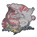 Japanese Koi Fish Sewing On Patch Embroidery Appliques Craft DIY Decoration
