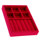 Jewelry Organizer Bracelet Hair Accessories Holder Board Detached Grid Tray
