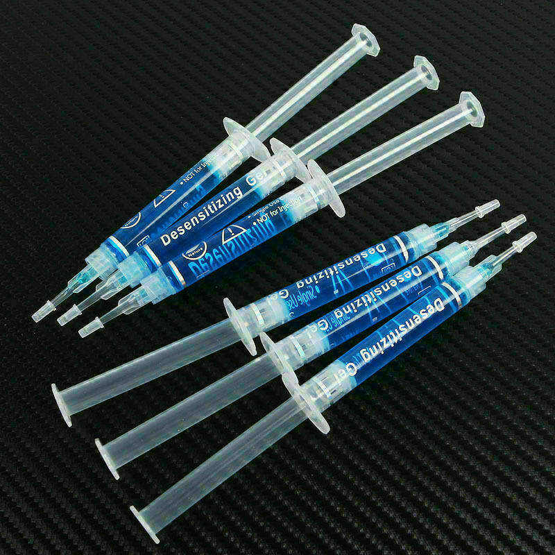 6 Syringes of Remineralization Gel for TEETH WHITENING Less Sensitivity  Ne W5T5