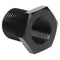 Black Aluminum Alloy Threaded Oil Filter Adapter Universal for Car Automotive