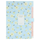Skydue Floral Printed Accordion Document File Folder Expanding Letter Organ P2A9