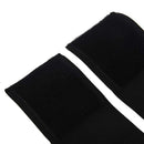 Hook Loop Closure Stretchy Team Tension Captain Armband 2pcs Black