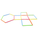 Fun Sponge Jump Lattice Sports Jump Ladder Outdoor Parent-Child Game Jump T