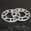 2Pcs Aluminum Alloy 4 And 5 Lug 8Mm Thickness Wheel Spacer Gasket For Unive