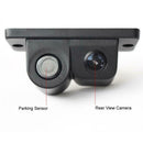 Car Parktronic 2In1 Design Camera Parking Sensor Kit Auto Reversing Rearvie