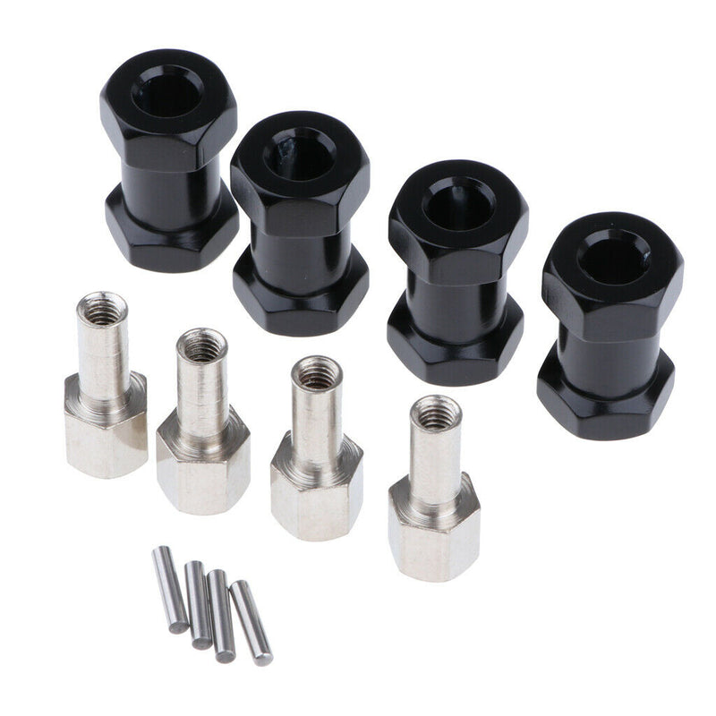 8x 12mm 15 / 20mm Wheel Hex Hub Extension Adapter for Car