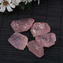 100g Natural Pink Rose Quartz Crystal Stone Healing Specimen DIY Decor Ornament