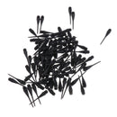 100Pcs Durable Dart Soft Tips Points 4BA Standard Darts Shaft Needle Black