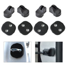 Car Door Striker Lock Protector+Check Arm Cover fit for KIA Optima Rio CERATO Hf