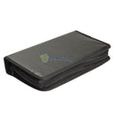SN9F New Portable 80 Disc CD VCD DVD Storage Bag Wallet Holder Case Box Black
