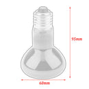 2Pcs B22 Reptile Heat Basking Lamp UVA Heater Glass Heat Emitter 220V 60W