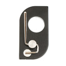 Archero  Arrow Rest for Self Adhesive Black Stainless Steel