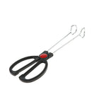 Stainless Steel Barbecue Food Tong Anti Heat Bread Clip Pastry Clamp Outdoor