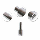 3/4 Heavy Duty Short Rod Long Bending Rod Ratchet Wrench 45 Steel Durable