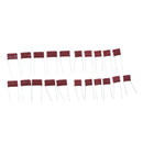 10pcs, CBB 104J 630V 100NF 0.1UF P10mm Metallized Film CapacitorME