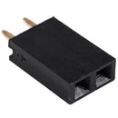 16pcs Straight Single Row 2.54mm Pitch 2 Pins Connector Female Header H4T4