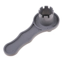 Portable Black PVC Kayak Dinghy Safety Air Valve Wrench 6 Section Spanner