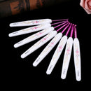 8Pcs Plastic Handle Floral Aluminium Crochet Hooks Knitting Needle Set Weav