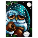 DIY Cartoon Owl Diamond Painting Cross Stitch Kits for Mosaic Home Decor 2#