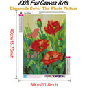 5D DIY Full Drill Diamond Painting Flower Rhinestone Cross Stitch (B857)