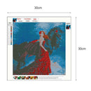 5D DIY Full Drill Diamond Painting Horse Cross Stitch Embroidery Mosaic Kit