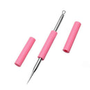Stainless Steel Acne Needle Double-Headed Acne Needle Silicone Beauty Needl
