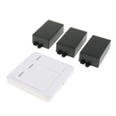 433Mhz Wireless RF Switch 164ft Long Range AC85-250V 3 Channel Wireless Remote