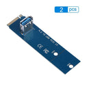 2pcs M.2/NGFF to USB3.0 PCI-E X16 Converter Adapter Mining Graphic Card