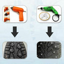 100pcs 12mm Tire Anti-slip Screw Stud Wheel Tyre Lugs Snow Nail Tire Spikes F9R5