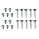 1 Set Inline Skate Wheel Screw Nail Replacement Roller Skates Nut Bolts 31mm