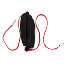 Double End Boxing Speed Ball Punching Bag Dodge Gym Training Black Pu Leather Cy