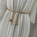 New Metal Dress Belt Women Waistband Chain FashionFT