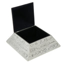 Zinc Alloy Metal Crafts Home Decor Egyptian Pyramids Jewelry Box Trinkets