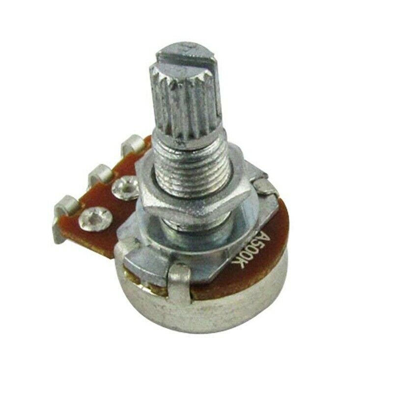 Guitar Small Size Pots A500K Potentiometers For Guitar Bass Parts (Pack Of