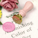 Retro Durable Handle for Fire Painting Stamp DIY Sealing Wax Palace Seal