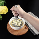Stainless Steel Potato Pressure Mud Machine Potatoes Masher Kitchen Tools A