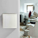 86x86mm Wall Socket Blank Cover Panel Plastic Outlet T6R7 Plate Too Bezel R7D9